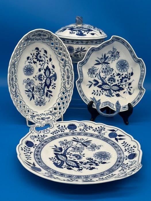 Harnas - Hutschenreuther Duitsland – Zwiebelmuster schalen,, Antiek en Kunst, Antiek | Meubels | Tafels