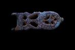 Viking periode Zeldzame riemgesp met driehoekige, Antiek en Kunst