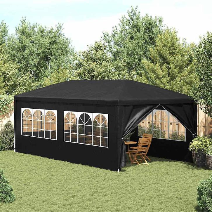 vidaXL Partytent 3x6 m antraciet, Tuin en Terras, Partytenten, Nieuw, Verzenden
