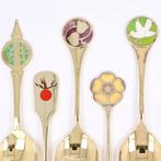 Robbe & Berking - Jaarlepels - Cuillère (5) - Argent 925, Antiek en Kunst