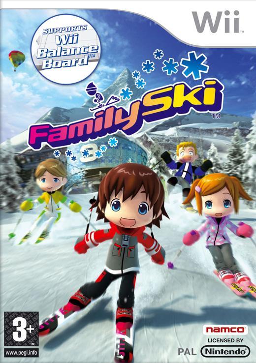 Family Ski-Standaard (Wii) Gebruikt, Games en Spelcomputers, Games | Nintendo Wii, Ophalen of Verzenden