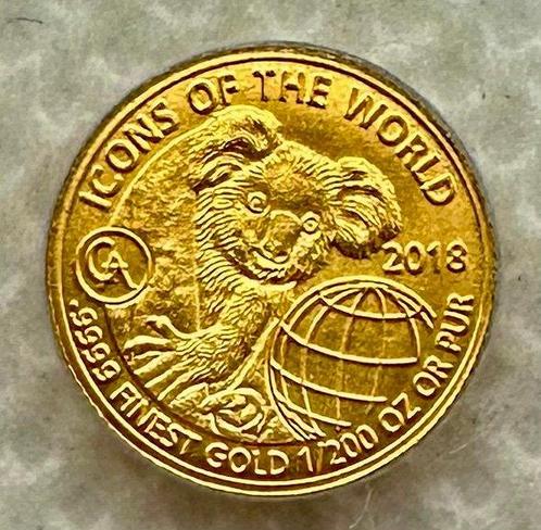 Rwanda. 10 Amafranga 2018 Icons of the World - Koala, 1/200, Postzegels en Munten, Munten | Europa | Niet-Euromunten