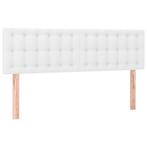 2x Hoofdbord Kunstleer Wit 72cm - Retour Deal - Betaalbar..., Verstelbaar, Verzenden, Nieuw, 140 cm