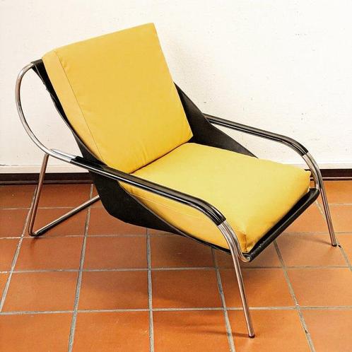 Zanotta - Marco Zanuso - Fauteuil - Maggiolina - Staal, Antiek en Kunst, Antiek | Meubels | Stoelen en Sofa's