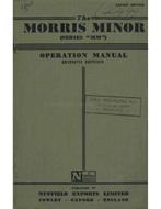 1952 MORRIS MINOR INSTRUCTIEBOEKJE ENGELS