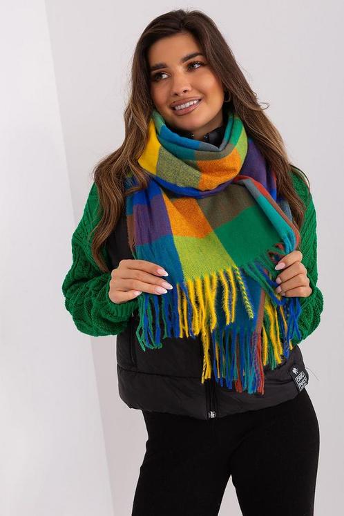 kleurrijke sjaal (nieuw), Kleding | Dames, Mutsen, Sjaals en Handschoenen, Ophalen of Verzenden