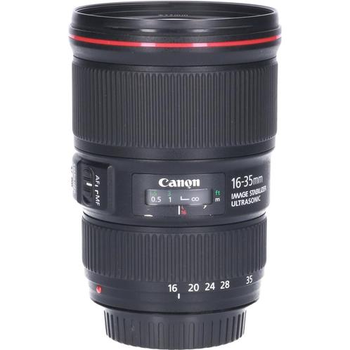 Tweedehands Canon EF 16-35mm f/4.0L IS USM CM3292, Audio, Tv en Foto, Foto | Lenzen en Objectieven, Overige typen, Gebruikt, Zoom