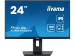 Iiyama ProLite XUB2492QSU-B1 Zwart, Computers en Software, Monitoren, Verzenden, Zo goed als nieuw