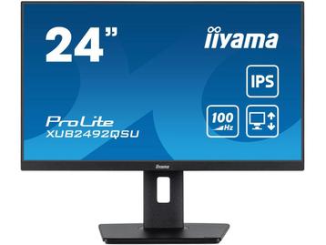 Iiyama ProLite XUB2492QSU-B1 - Monitor - 24 inch QHD - Zwart, Verzenden