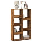 vidaXL Boekenkast 100x33x155,5 cm bewerkt hout oud, Huis en Inrichting, Kasten | Boekenkasten, Verzenden, Nieuw