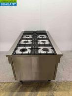 Plaque de cuisson à gaz Zanussi 8 feux en acier inoxydable, Verzenden