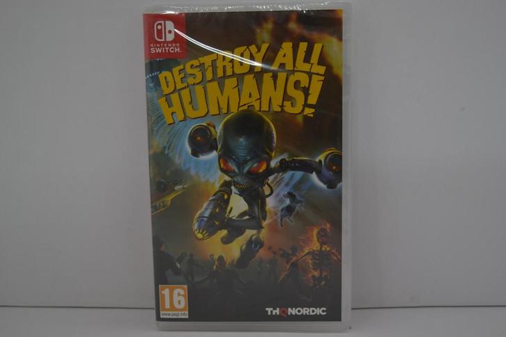 Destroy All Humans - SEALED (SWITCH  EUR), Games en Spelcomputers, Games | Nintendo Switch