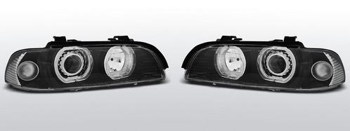 Koplampen Angel Eyes | BMW 5 Series E39 1995-2003 | zwart, Auto-onderdelen, Verlichting, Nieuw, BMW, Verzenden