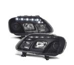 PHARES POUR VOLKSWAGEN VW CADDY 04-10 DAYLIGHT FOND NOIR, Verzenden, Nieuw