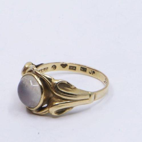 Ring - 18 karaat Geel goud, Handtassen en Accessoires, Ringen