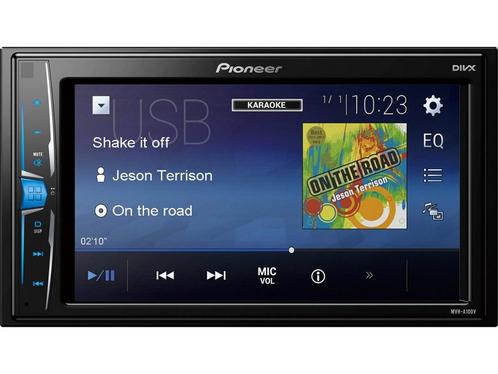 Pioneer MVH-A100V Dubbel-Din Multimedia Autoradio, Huis en Inrichting, Woonaccessoires | Overige, Zo goed als nieuw, Verzenden