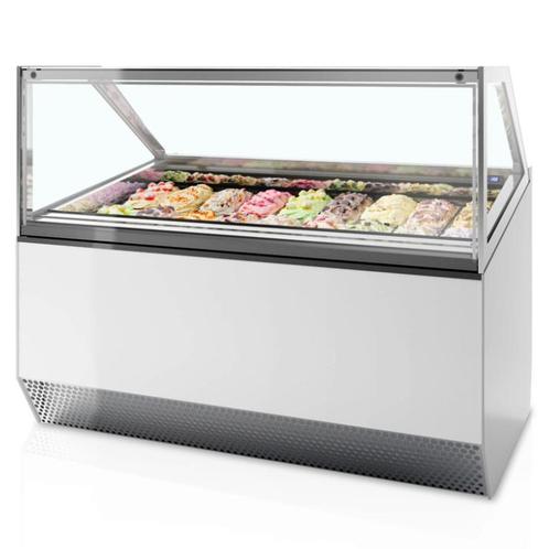 Schepijsvitrine | MILLENNIUM | 181L | 18x 5L | -14°C/-20°C, Zakelijke goederen, Horeca | Keukenapparatuur, Nieuw in verpakking