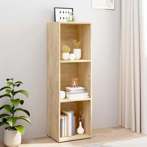 vidaXL Boekenkast/tv-meubel 36x30x114cm bewerkt hout sonoma, Huis en Inrichting, Kasten | Boekenkasten, Nieuw, Verzenden