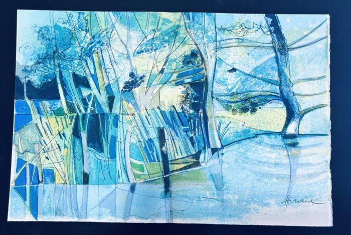 Camille Hilaire (1916-2004) - Rives de la Bruche près de, Antiquités & Art, Antiquités | Autres Antiquités