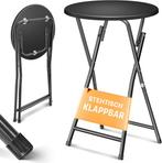 Statafel / vouwtafel - diameter Ø 60cm - metaal met PVC, Tuin en Terras, Verzenden, Nieuw