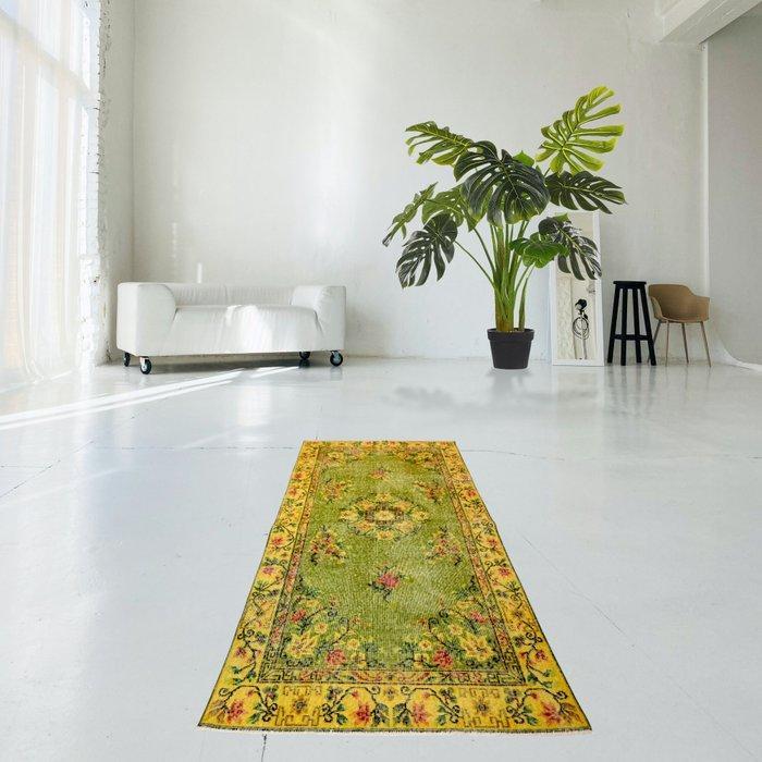 Verde vintage - Vloerkleed - 222 cm - 111 cm - met, Huis en Inrichting, Stoffering | Tapijten en Vloerkleden