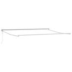 Markies Wit Metaal 4x3: Retour Deal - Terras Overkapping..., Verzenden, 450 cm of meer, Nieuw, Uitvalscherm