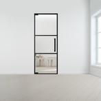 Steel look pendeldeur XL zonder kozijn, Verzenden, Nieuw