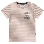 Dirkje - T-shirt Strepen Brown, Kinderen en Baby's, Kinderkleding | Maat 98, Nieuw, Jongen, Ophalen of Verzenden, Shirt of Longsleeve