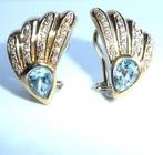 Oorbellen - 18 karaat Geel goud - 2.40ct. tw. Diamant, Handtassen en Accessoires, Oorbellen, Nieuw