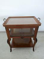 Manifattura Italiana - Serveerwagen - Glas, Hout -, Antiek en Kunst