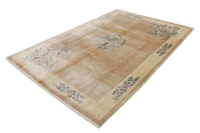 Soie traditionnelle chinoise authentique sur soie antique -, Huis en Inrichting, Stoffering | Tapijten en Vloerkleden