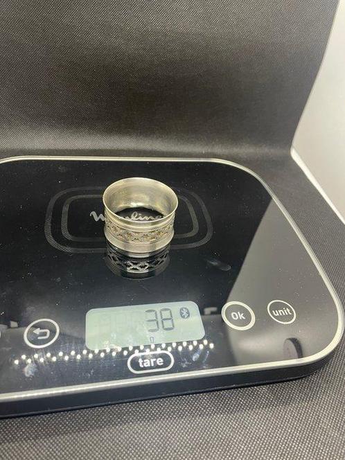 Servethouders - Zilver - zilveren cirkel, Antiek en Kunst, Antiek | Zilver en Goud