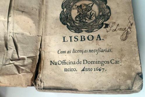 Rinuccini - Historia do Capuchinho Escoces - 1667, Antiek en Kunst, Antiek | Boeken en Manuscripten