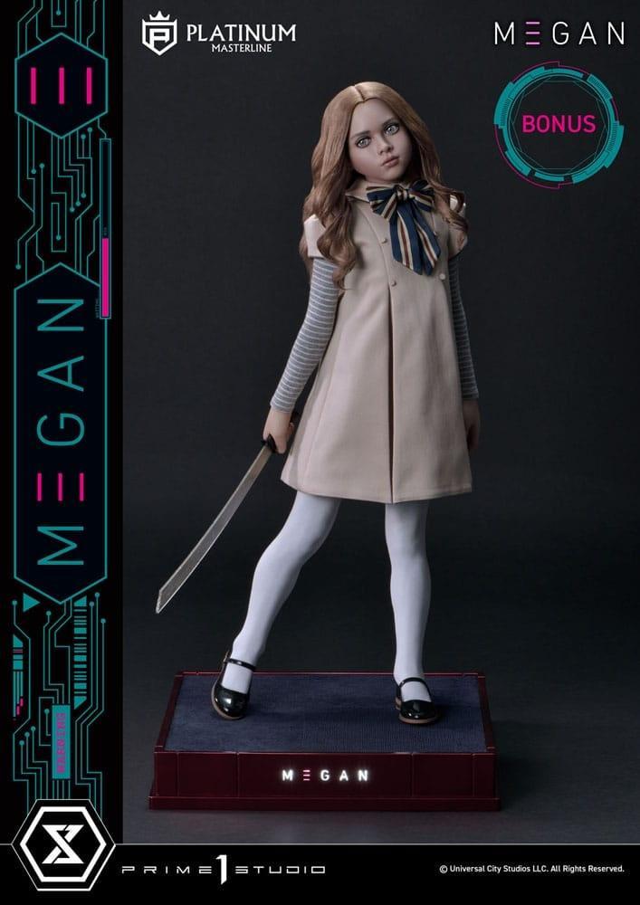 M3GAN Platimum Masterline Series Statue 1/3 M3GAN Bonus Vers, Verzamelen, Film en Tv, Ophalen of Verzenden