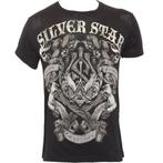 Silver Star Battle T Shirt Zwart, Kleding | Heren, Sportkleding, Nieuw, Maat 46 (S) of kleiner, Silver Star, Vechtsport