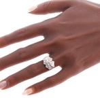 Ring - 18 karaat Witgoud - 1.77ct. tw. Diamant (Natuurlijk)