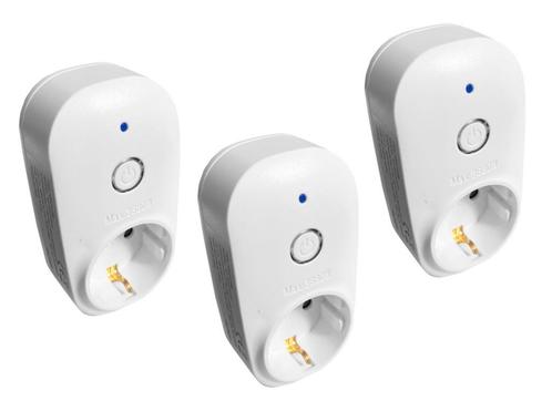 Set van 3 slimme stekkers (wifi schakelaars), Doe-het-zelf en Bouw, Gereedschap | Overige machines, Nieuw, Verzenden