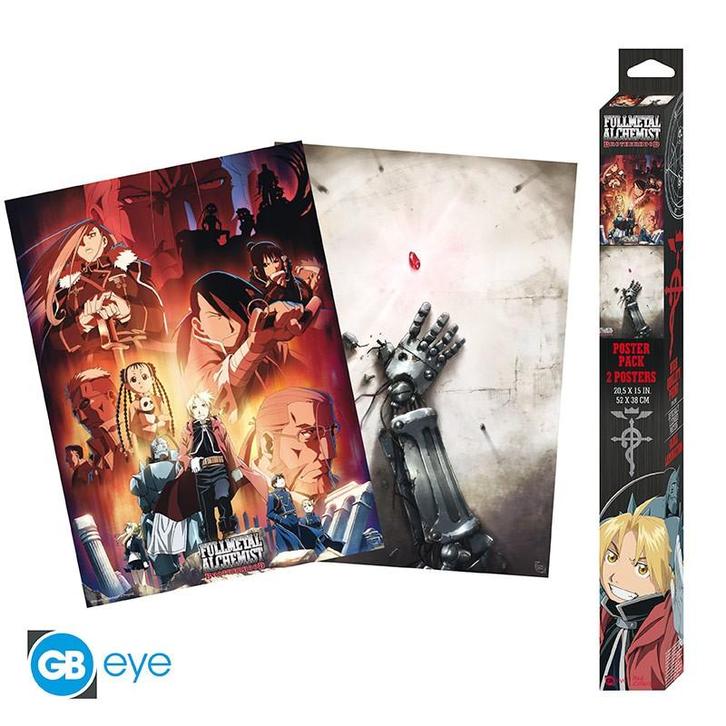 GBeye Fullmetal Alchemist Brotherhood 2 Chibi Poster, Verzamelen, Posters, Ophalen of Verzenden
