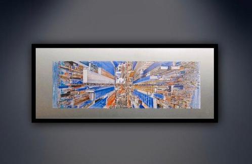 Gottfried Salzmann (1943) - New York Crossroad. Geborsteld, Antiek en Kunst, Antiek | Overige Antiek