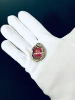 Reliquaire - Verre, Textile - 1750-1800 - Relique de, Antiquités & Art