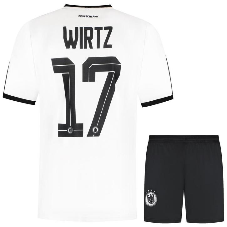 Kingdo Wirtz Duitsland Voetbaltenue Thuis - 2026-2028 - Kind, Sports & Fitness, Football, Envoi