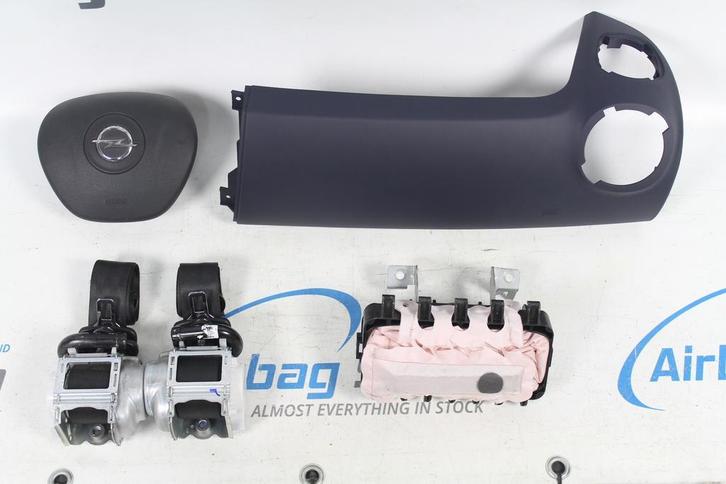 AIRBAG SET – PANEEL BLAUW OPEL VIVARO (2014-2019), Auto-onderdelen, Dashboard en Schakelaars, Gebruikt, Opel