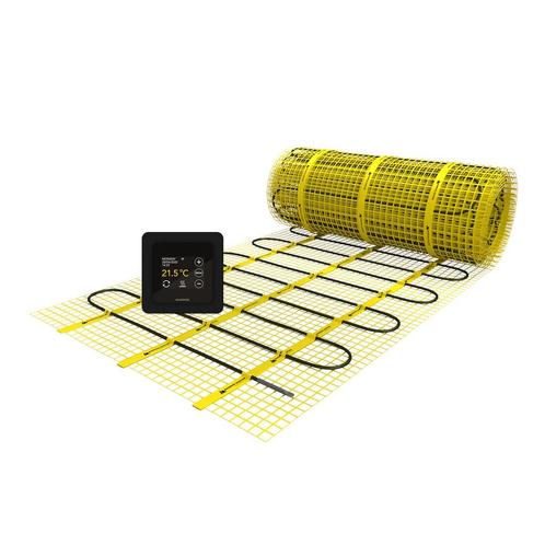 Elektrische Vloerverwarming Magnum Mat incl. Klokthermostaat, Doe-het-zelf en Bouw, Sanitair, Overige typen, Nieuw, Chroom, Ophalen of Verzenden