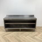 Tweedehands Horeca RVS werktafel / werkbank, (bxd) 200x70 cm