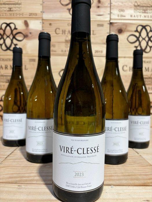2023 Domaine Rochebin - Viré-Clessé - 6 Flessen (0.75 liter), Verzamelen, Wijnen