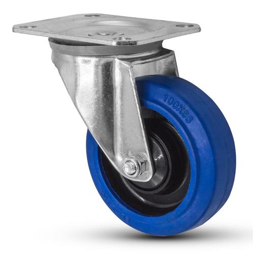 FORTEX Blue Wheel zwenkwiel Ø100mm WLL 200 kg, Muziek en Instrumenten, Licht en Laser, Verzenden
