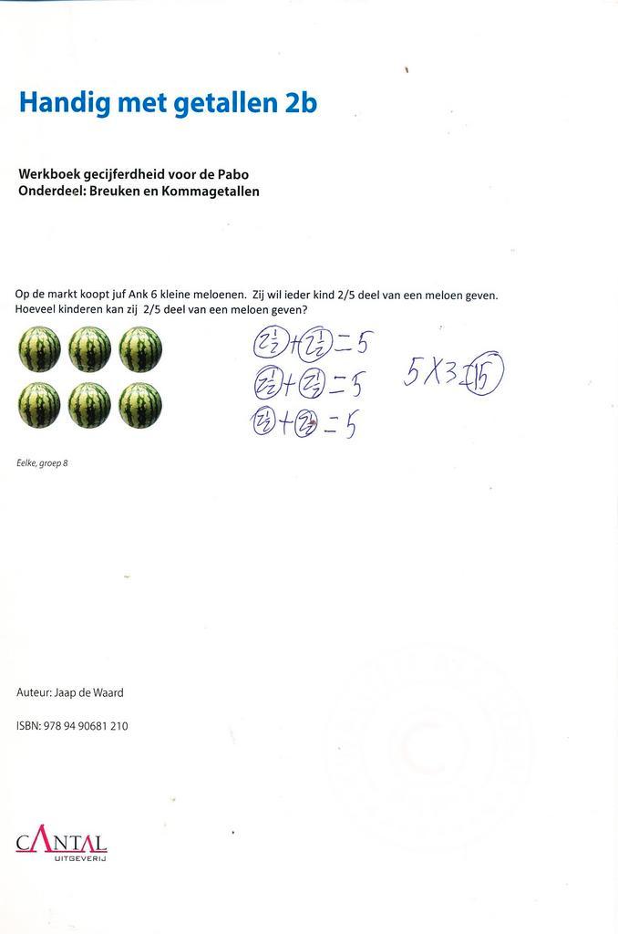 Handig met Getallen 2B, Boeken, Schoolboeken, Verzenden
