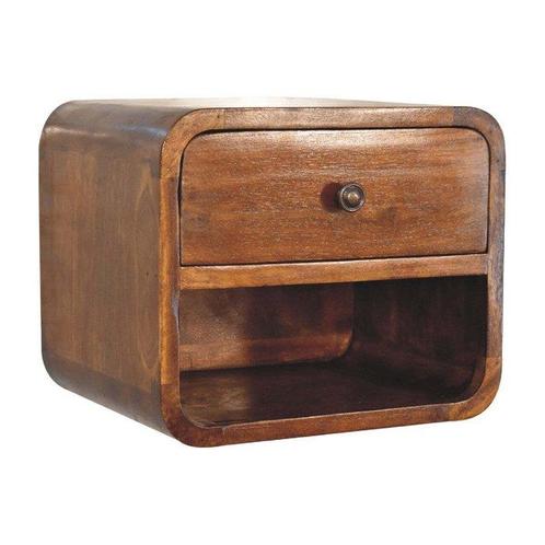 Unique Treasure - Nachtkastje - Mangohout - Handgemaakte, Antiek en Kunst, Kunst | Designobjecten