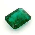 1 pcs Groen Smaragd - 4.50 ct - Gemological Institute of, Handtassen en Accessoires, Edelstenen, Nieuw