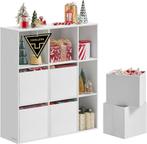 Boekenkast - opbergkast - kast kinderkamer - met 9, Huis en Inrichting, Kasten | Overige, Verzenden, Nieuw